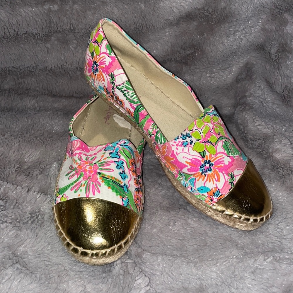 Lilly Pulitzer espadrilles!